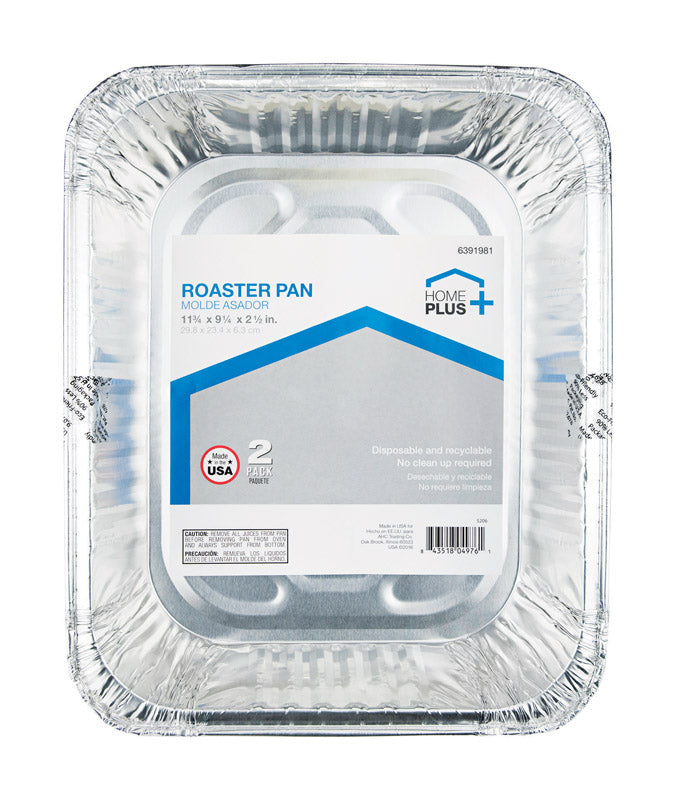 ROASTER 11.75X9.25"2PK