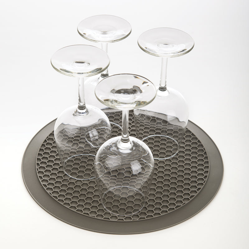 Progressive Prep Solutions Gray Silicone Microwave Mat