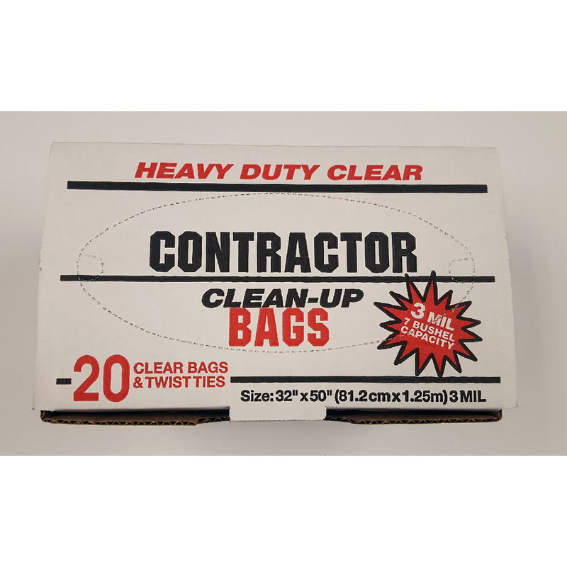 Primrose Plastics 42 gal Contractor Bags Twist Tie 20 pk 3 mil