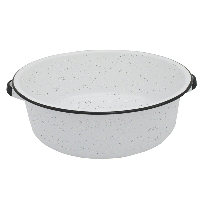 DISH PAN 15QT PRCLN WHT