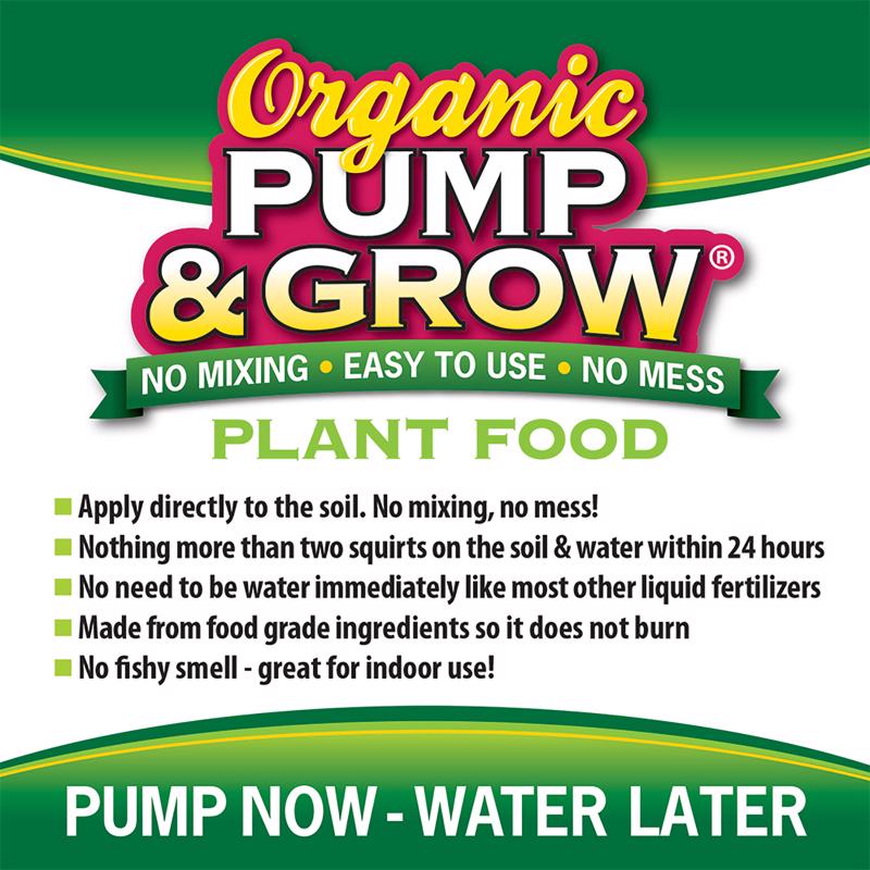 Dr. Earth Pump & Grow Organic Liquid Concentrate Plant Food 8 oz
