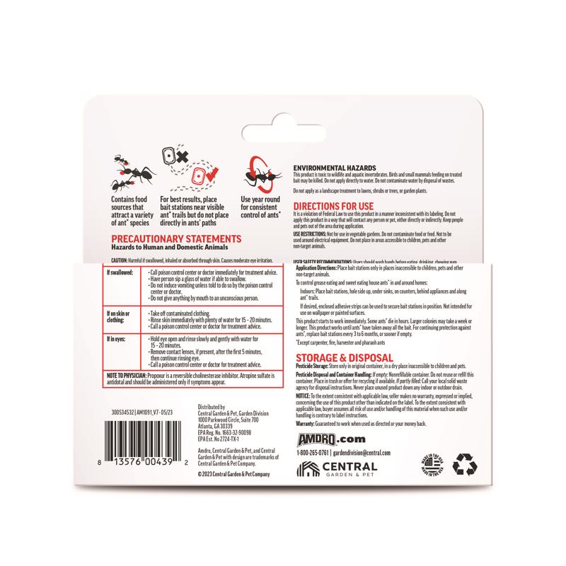 Amdro Ant Killer Bait Station 4 pk