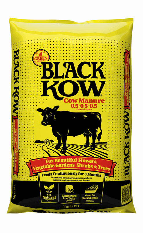 Black Kow 50150151 Cow Manure, 1 Cu. Ft