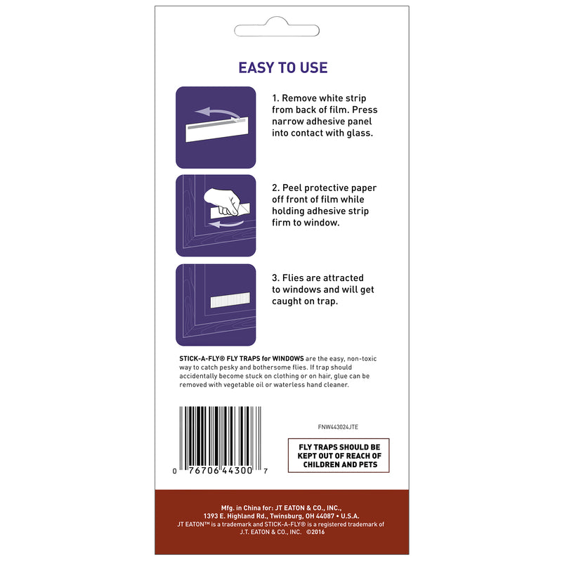 JT Eaton Stick-A-Fly Fly Trap 5 pk