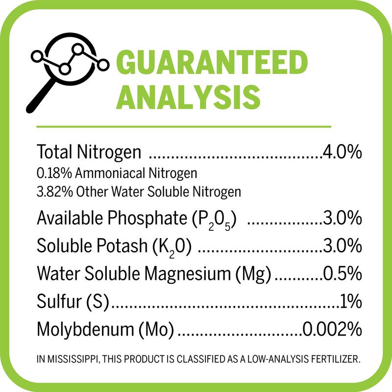 Mother Earth LiquiCraft Grow All Plant 4-3-3 Plant Fertilizer 1 qt