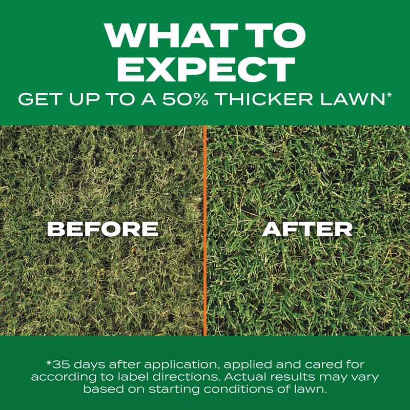 Scotts Turf Builder ThickR Bermuda Grass Sun or Shade Grass Seed and Fertilizer 40 lb