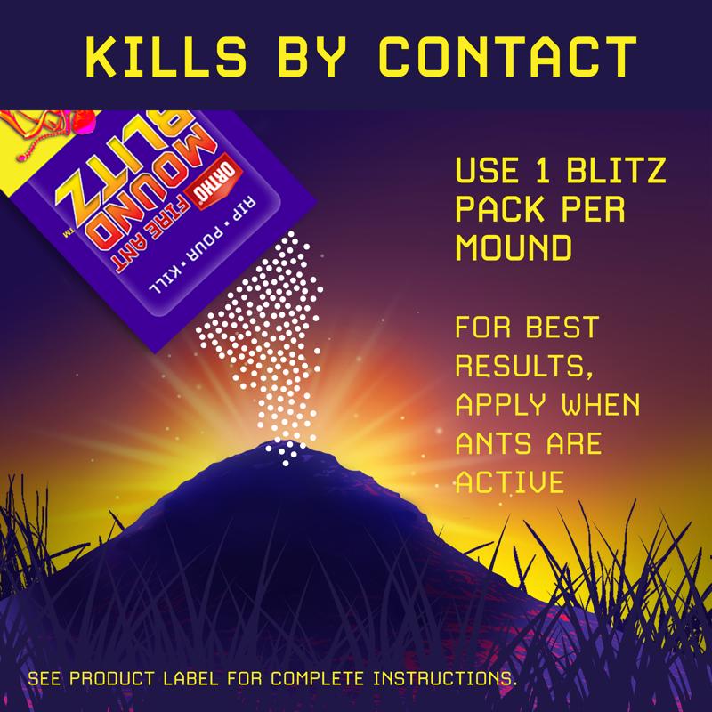 Ortho Fire Ant Mound Blitz Fire Ant Killer 8 pk