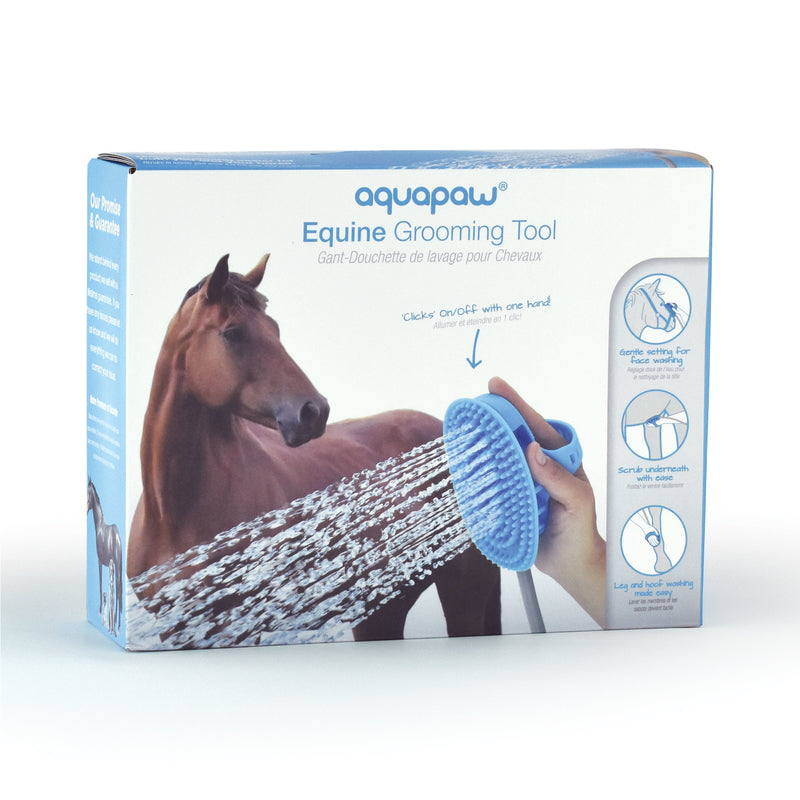 Aquapaw Grooming Brush For Horse