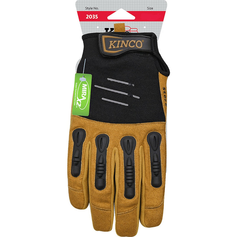 GLOVE FRMN PAD BLK/TN L
