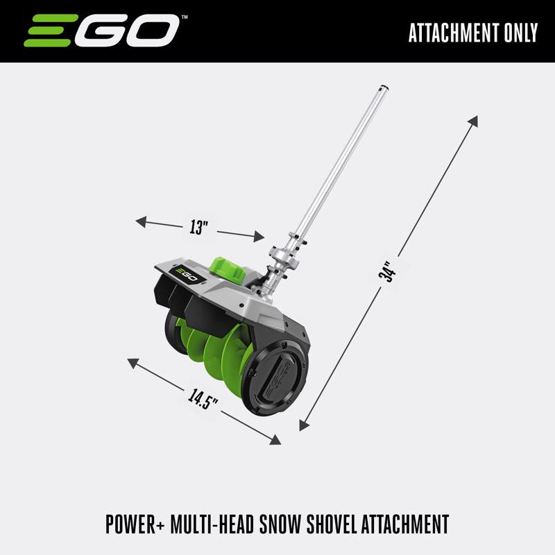 EGO Power+ Multi-Head System SSA1200 12 in. Battery Snow Thrower Attachment Tool Only