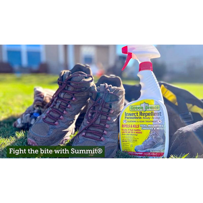 Summit Green Armor Insect Repellent Liquid For Mosquitoes/Ticks 32 oz