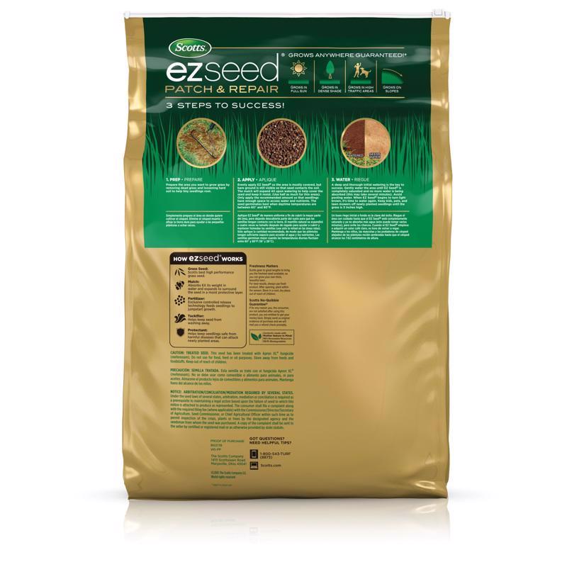 Scotts EZ Seed Tall Fescue Grass Sun or Shade Grass Spot Repair Seed 20 lb
