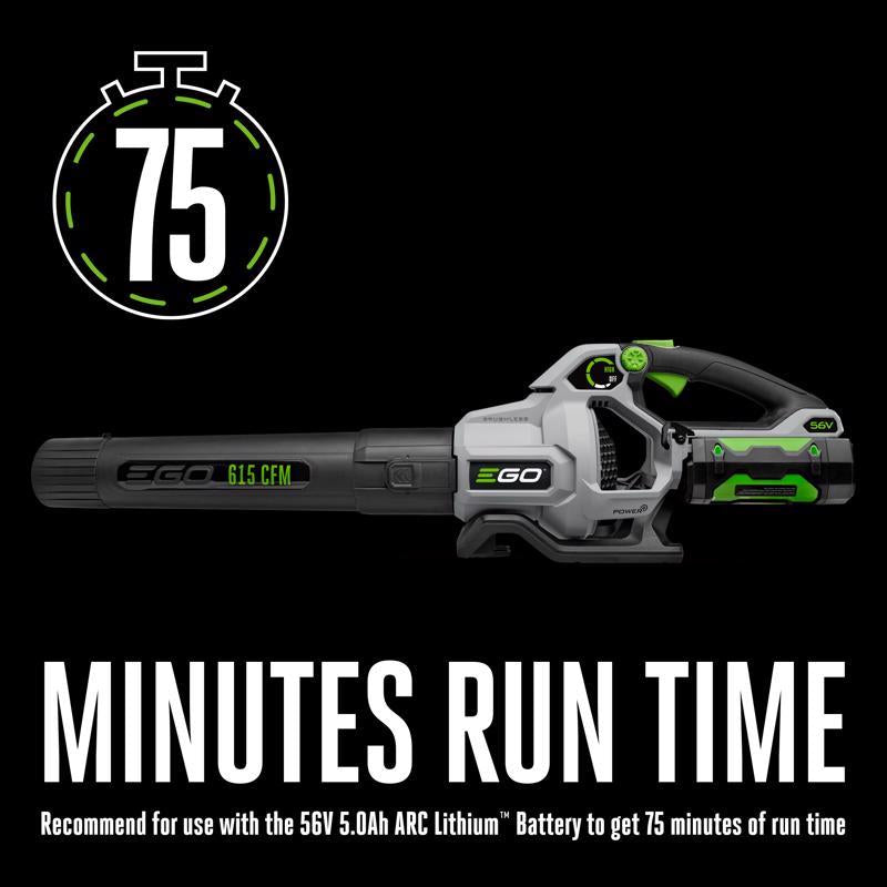 EGO Power+ LB6150 170 mph 615 CFM 56 V Battery Handheld Leaf Blower Tool Only