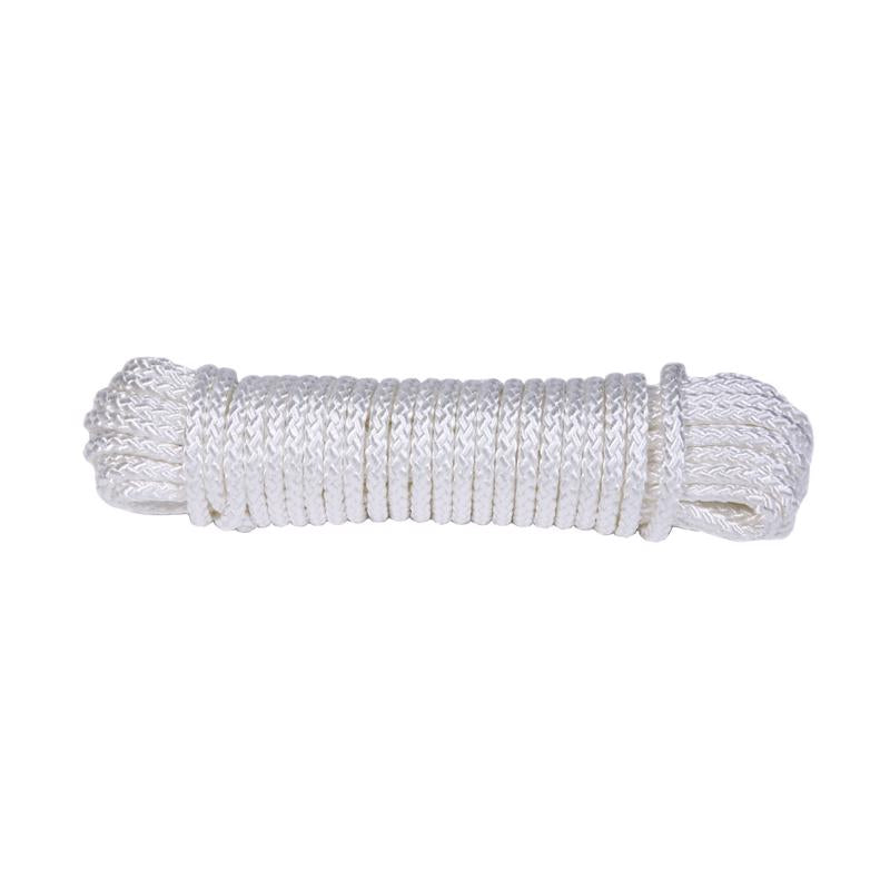 ROPE NYLON WHT #10 50'