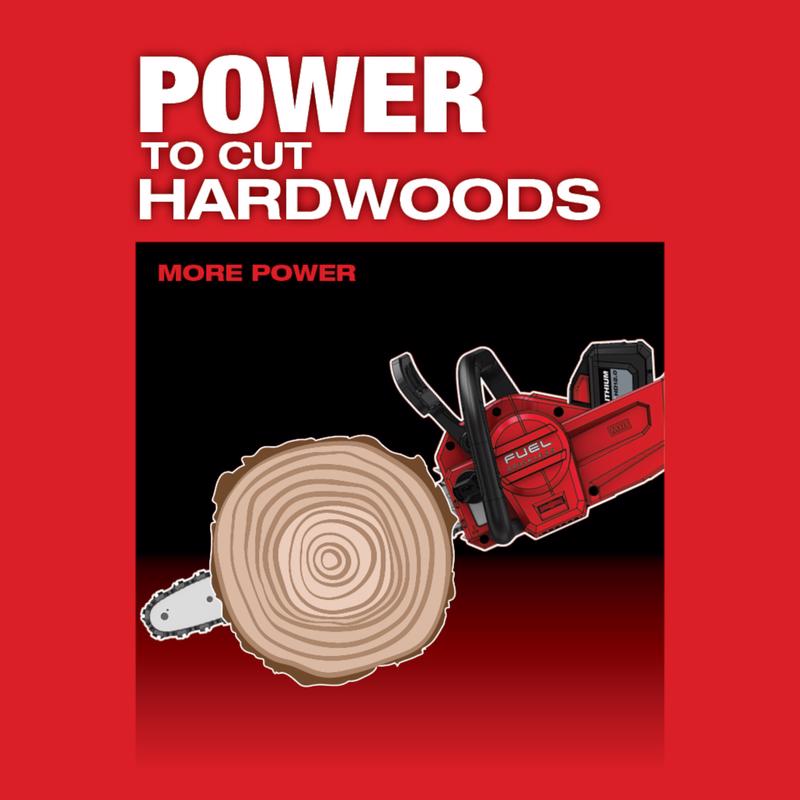 Milwaukee M18 FUEL 16 in. 18 V Battery Chainsaw Tool Only
