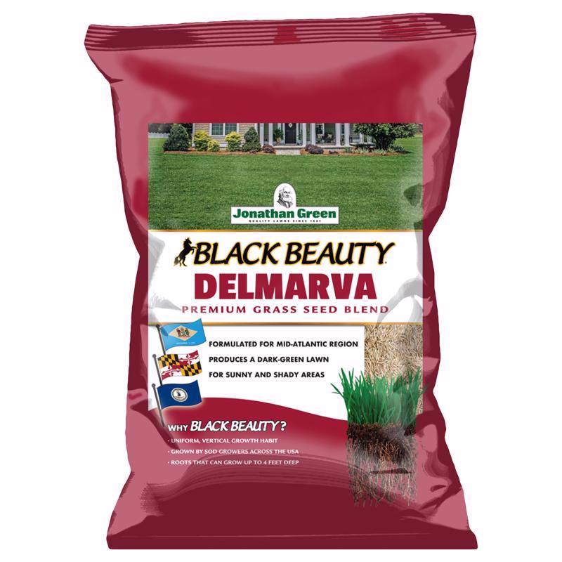 Jonathan Green Black Beauty Delmarva Mixed Sun or Shade Grass Seed 25 lb