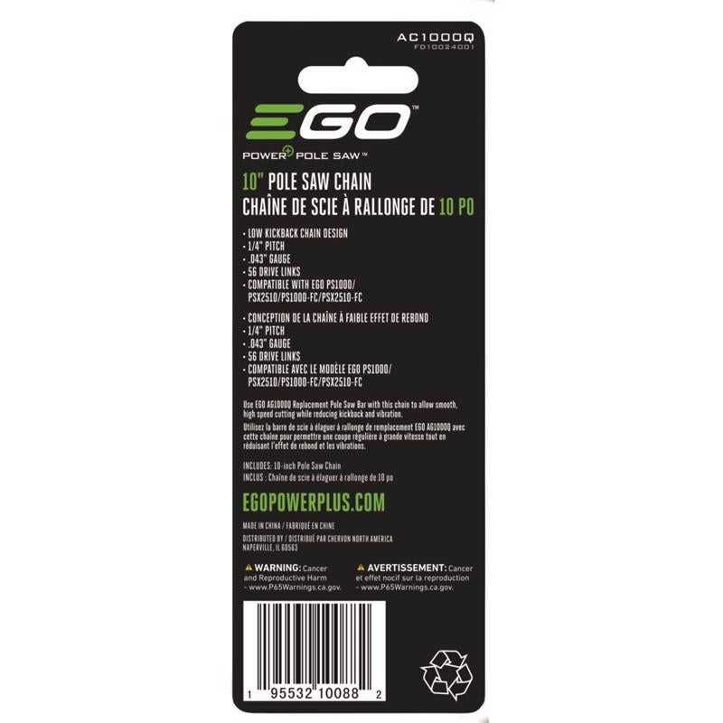 EGO AC1000Q 10 in. Pole Saw Chain 56 links