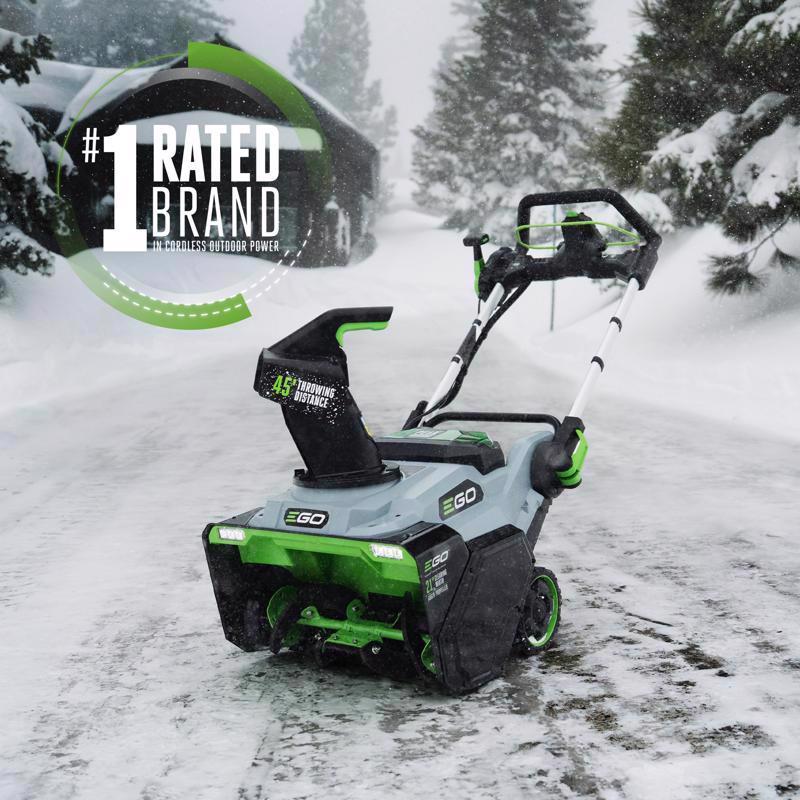 EGO Power+ SNT2134 21 in. Single stage 56 V Battery Snow Blower Kit (Battery & Charger)