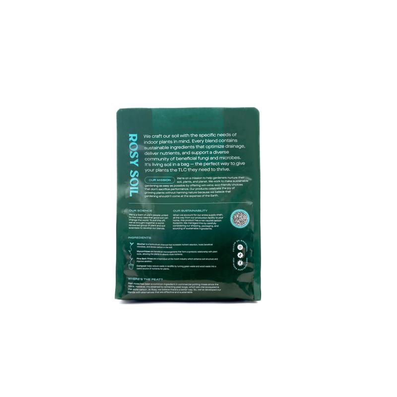 Rosy Soil Organic Indoor Plant Potting Soil 4 qt