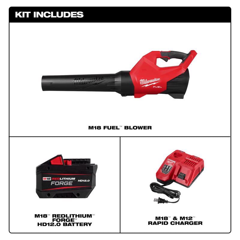 Milwaukee M18 FUEL 3017-21HD 120 mph 500 CFM 18 V Battery Handheld Blower