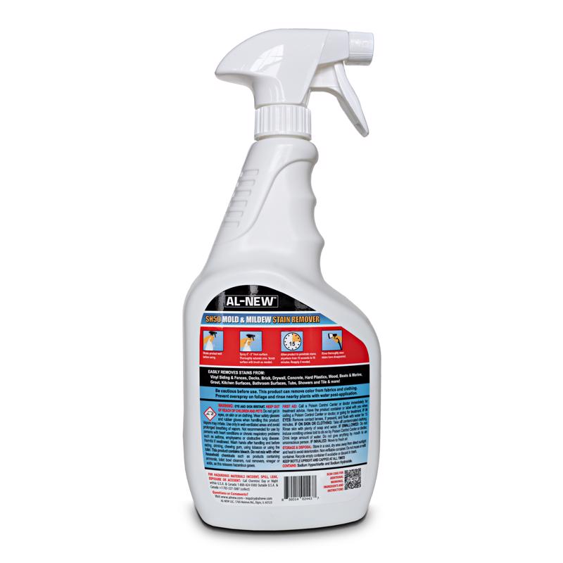 AL-NEW Mold and Mildew Stain Remover 24 oz
