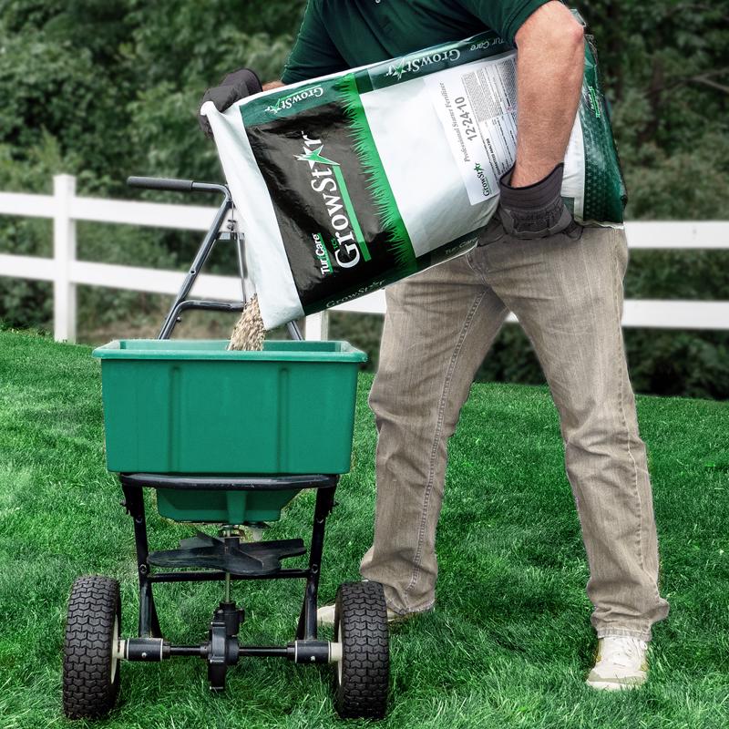 GrowStar 12-24-10 Lawn Starter Lawn Fertilizer For All Grasses 6000 sq ft