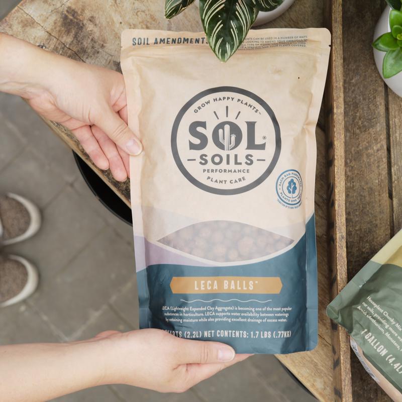 Sol Soils Flower and Plant Leca Balls 2 qt