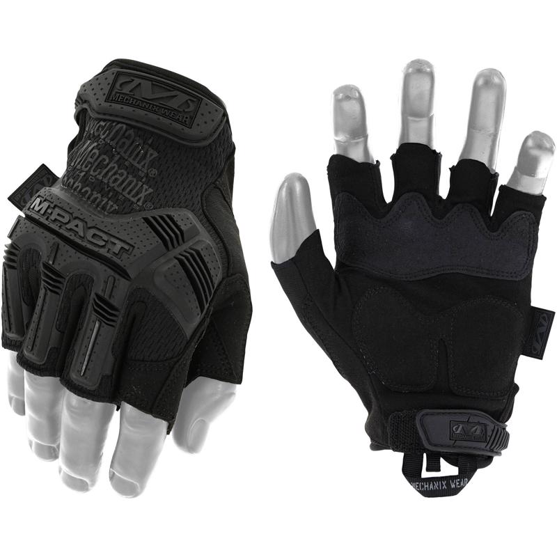 Mechanix Wear Fingerless Impact Gloves Black L 1 pair