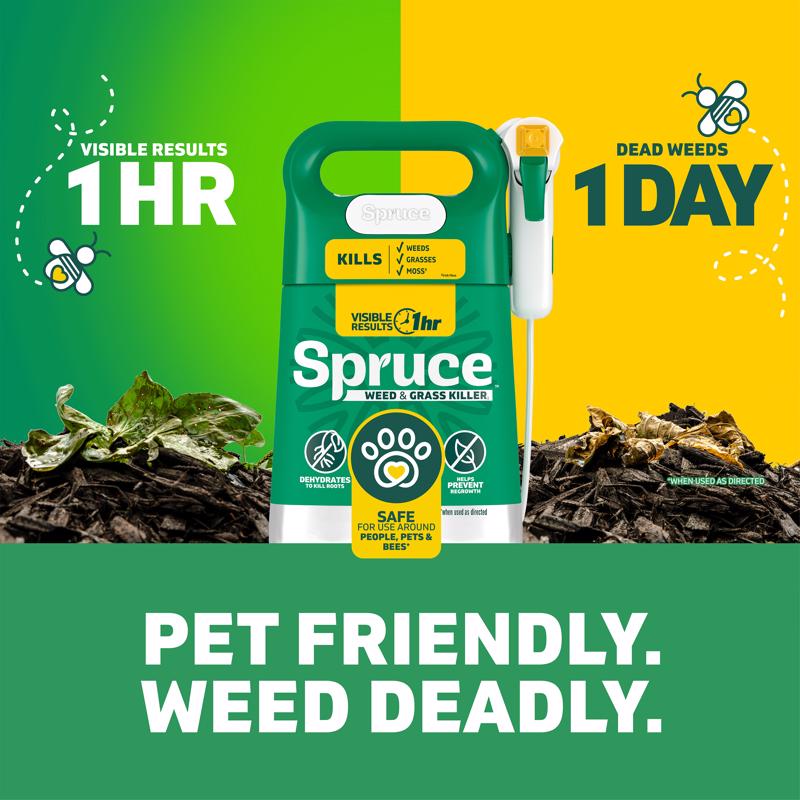 Spruce Snap & Spray Weed and Vegetation Killers RTU Liquid 64 fl. oz.