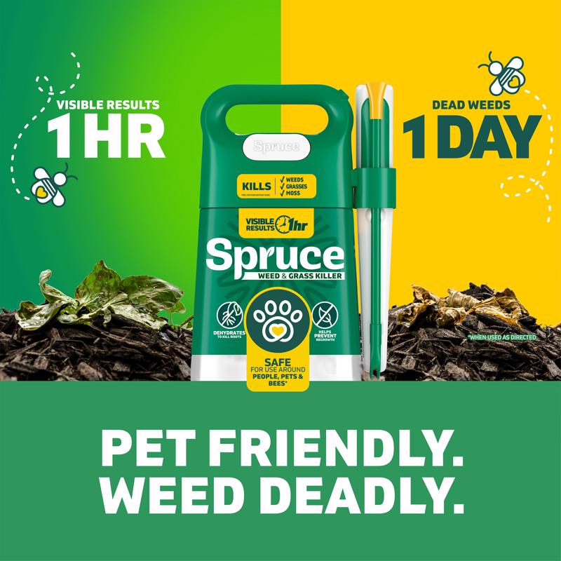 Spruce Snap & Spray Broadleaf Weed and Vegetation Killers RTU Liquid 64 fl. oz.