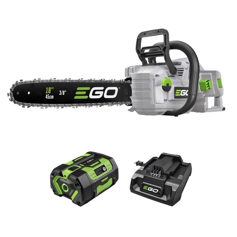 EGO POWER+ CS1815 18 in. 56 V Battery Chainsaw Kit (Battery & Charger)