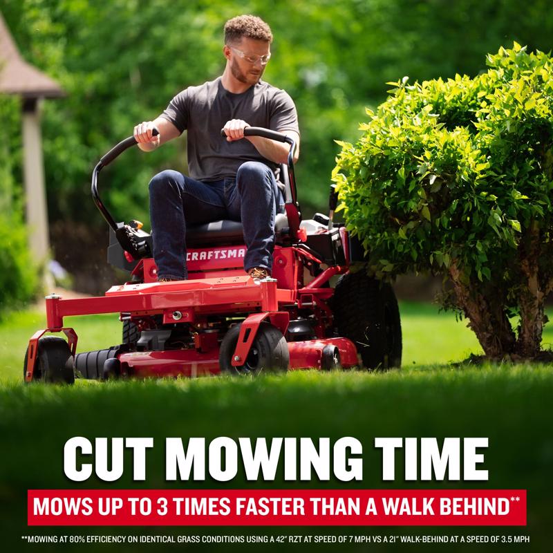 Craftsman Z3200 42 in. 547 cc Hydrostatic Gas Zero Turn Riding Mower