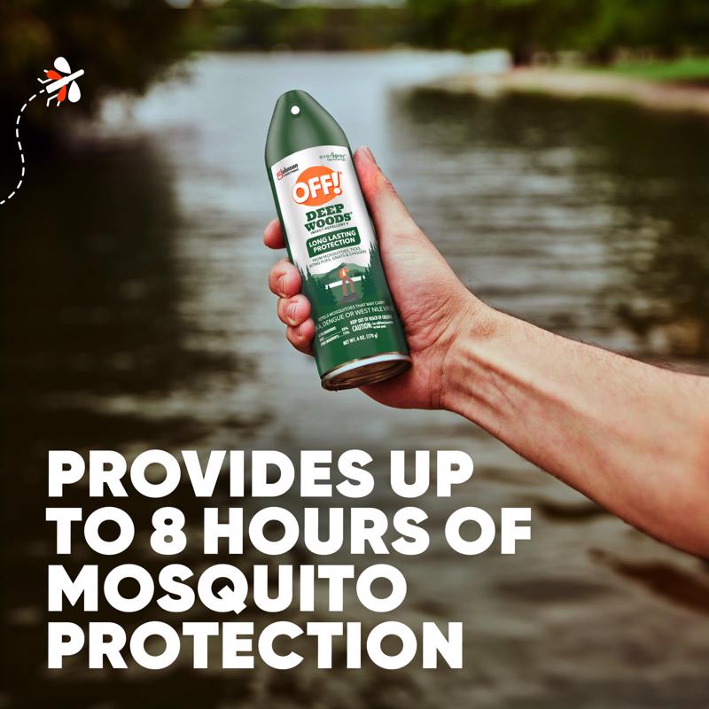 OFF! Deep Woods Insect Repellent For Mosquitoes/Other Flying Insects 12 oz
