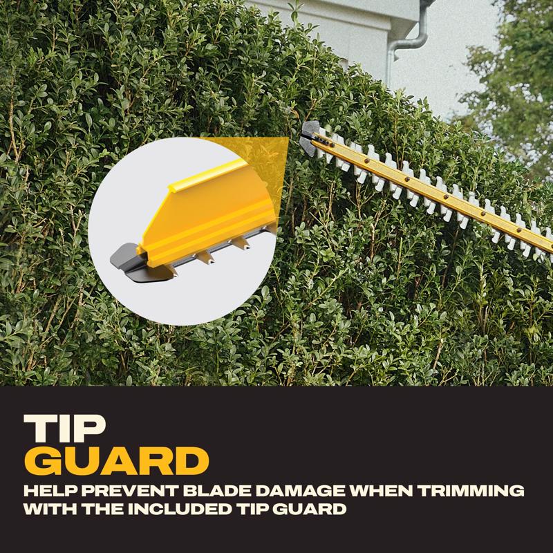 DeWalt XR DCHT826B 24 in. 20 V Battery Hedge Trimmer Tool Only