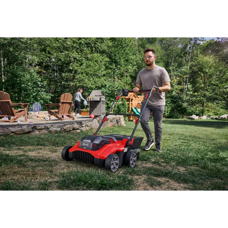 CRAFTSMAN V20 Push 14 in. W Dethatcher