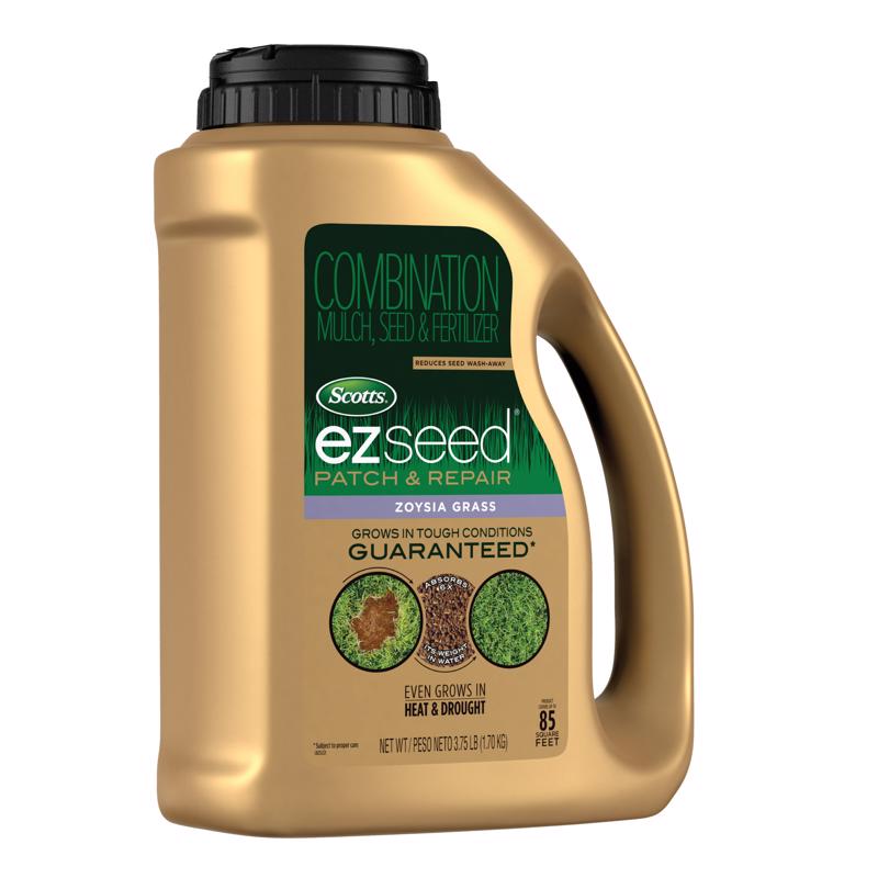 Scotts EZ Seed Zoysia Grass Partial Shade/Sun Fertilizer/Mulch/Seed 3.75 lb