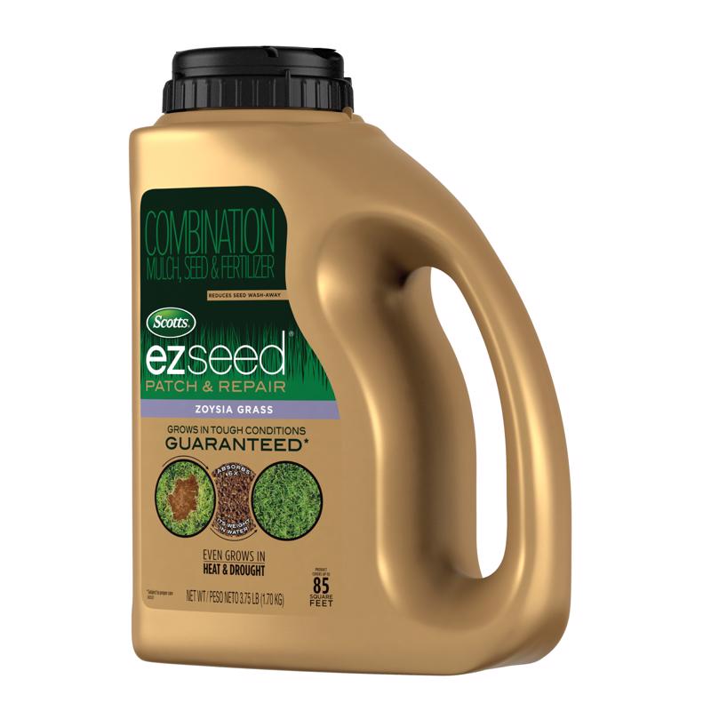 Scotts EZ Seed Zoysia Grass Partial Shade/Sun Fertilizer/Mulch/Seed 3.75 lb