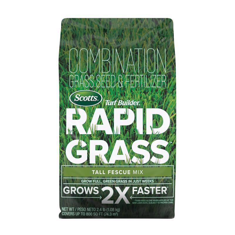 Scotts Turf Builder Tall Fescue Grass Sun or Shade Grass Seed and Fertilizer