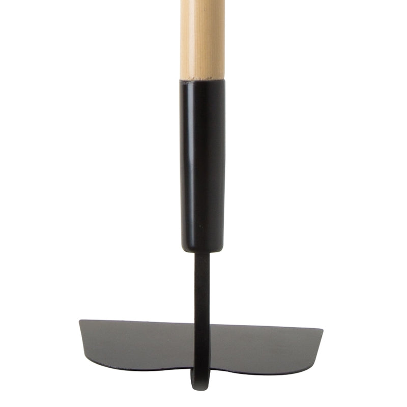 Home Plus+ Steel Garden Hoe 48 in. Wood Handle