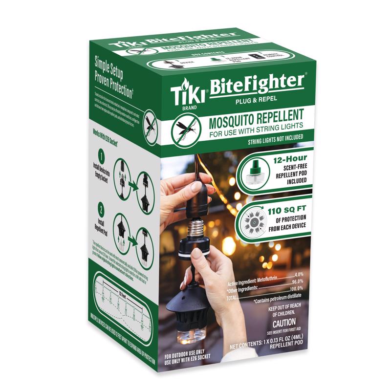 TIKI Insect Repellent Device Cartridge For Mosquitoes 0.13 fl. oz.