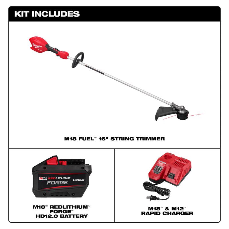 Milwaukee M18 Electric String Trimmer Kit (Battery & Charger)