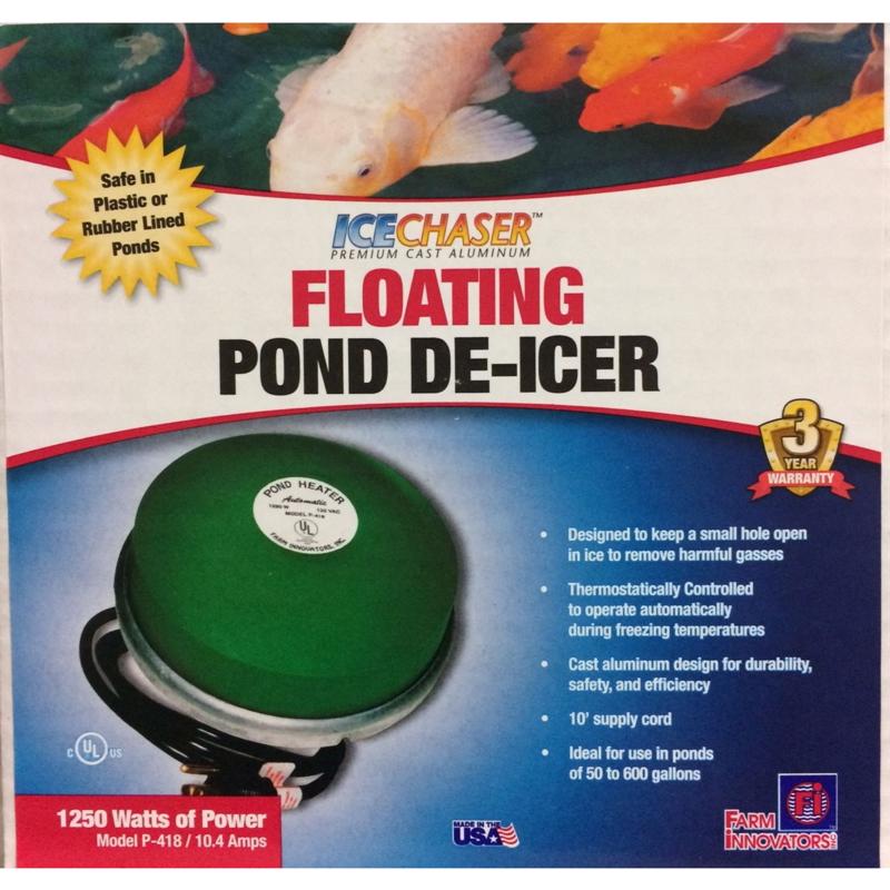 Farm Innovators Floating De-Icer For Game Birds/Poultry