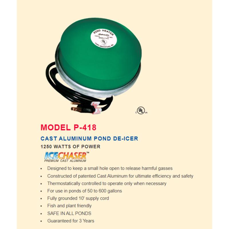 Farm Innovators Floating De-Icer For Game Birds/Poultry