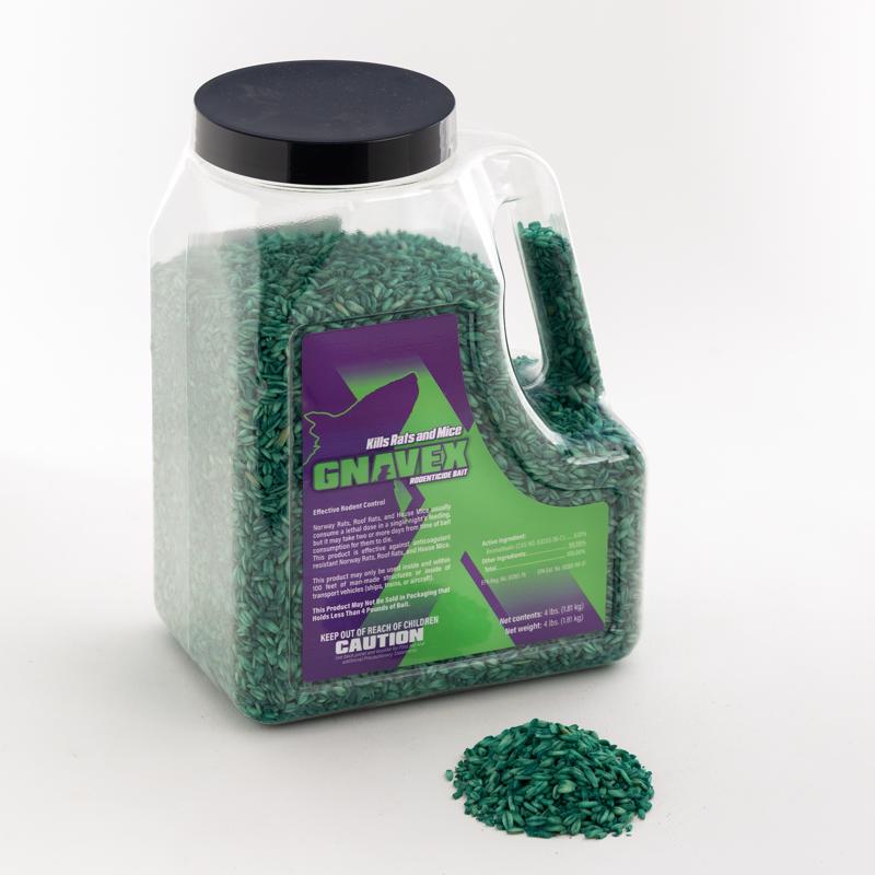 Gnavex Toxic Rodenticide Bait Pellets For Mice and Rats 4 lb