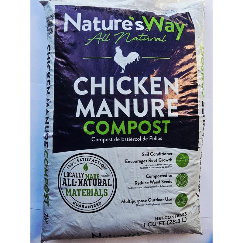 Natures Way Chicken Manure 1 cu ft 28.3 L