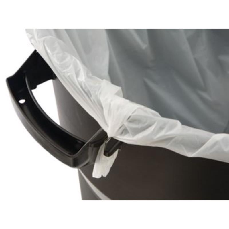 Rubbermaid Roughneck 32 gal Black Plastic Trash Can Lid Included