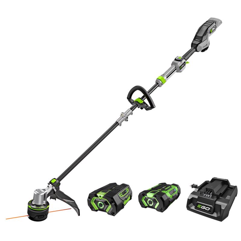 EGO Power+ Line IQ with Powerload ST1623T 16 in. 56 V String Trimmer Kit w/ 2 Batteries & Charger