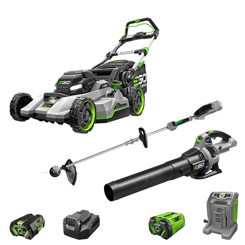 EGO Power+ 800 Series LM2156SP 21 in. Self-Propelled Lawn Mower Kit with String Trimmer & Blower Kit