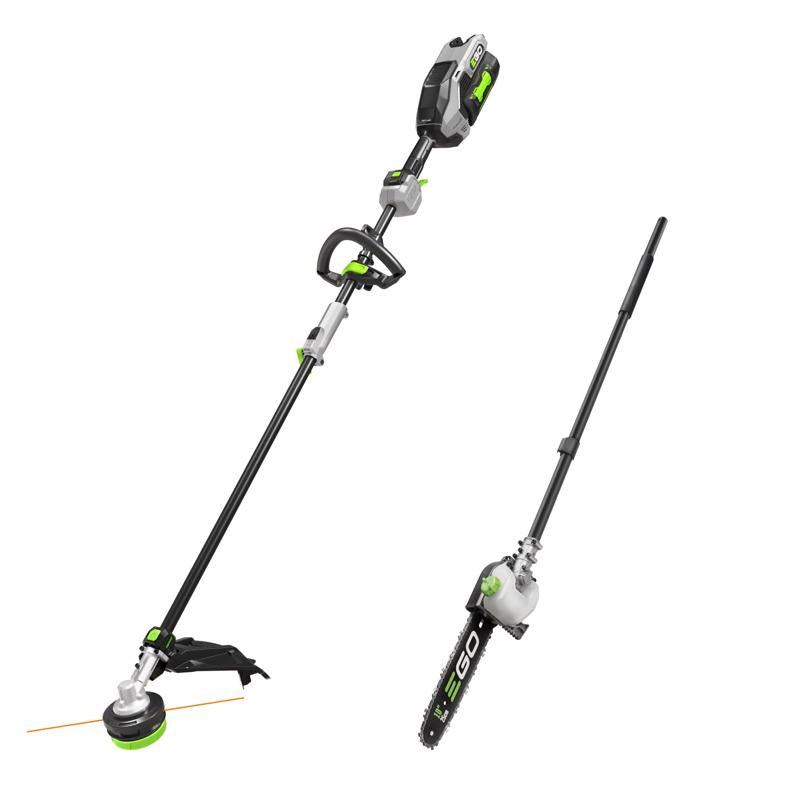 EGO Power+ Multi-Head Carbon Fiber MST1603 16 in. 56 V Battery Trimmer Kit w/ Pole Saw Attachment
