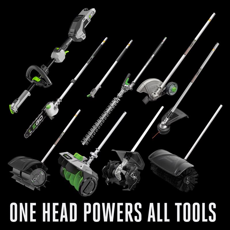 EGO Power+ Multi-Head Carbon Fiber MST1603 16 in. 56 V Battery Trimmer Kit w/ Pole Saw Attachment